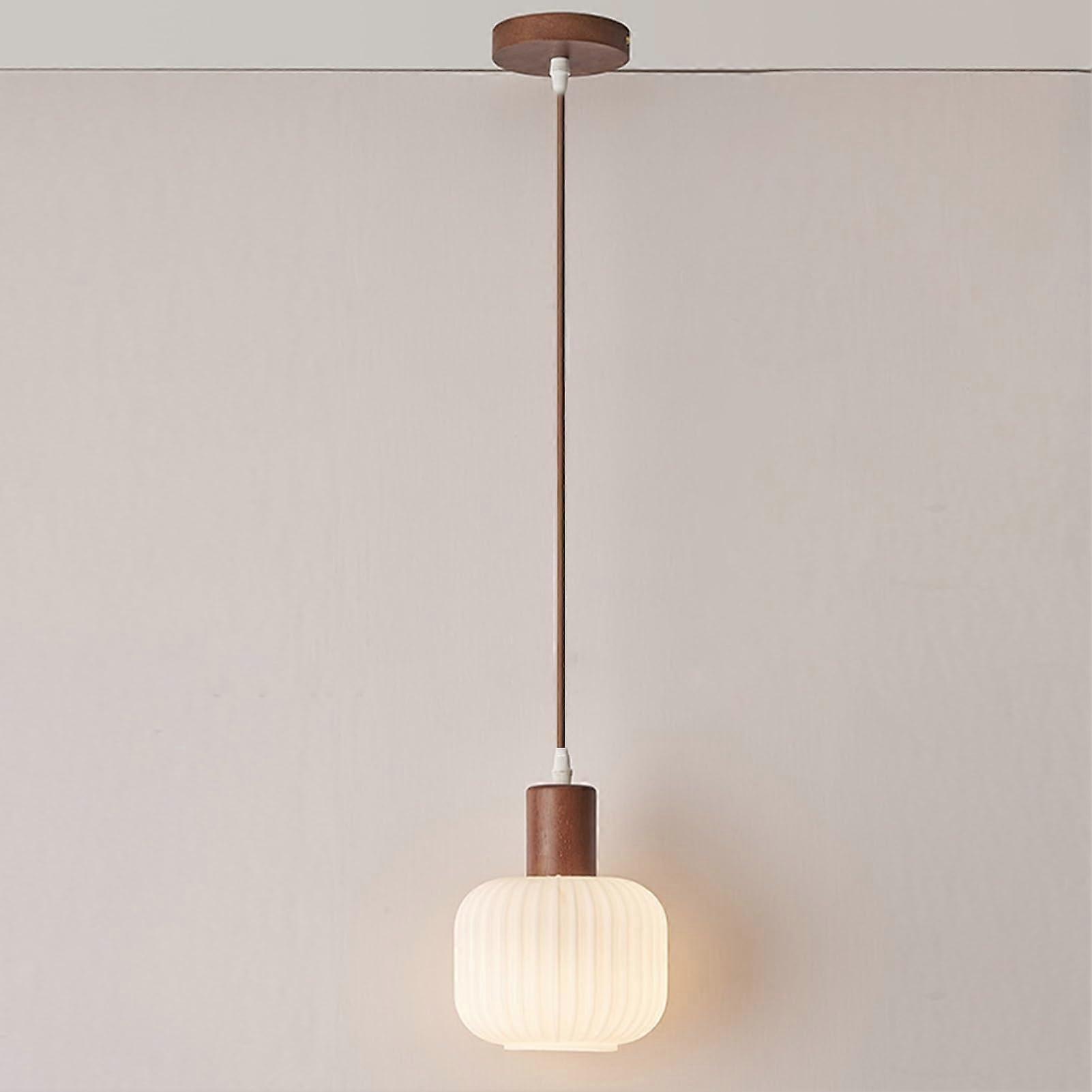 Modern style battery operated pendant light fixture remote,Nordic with battery pendant light with glass lampshade