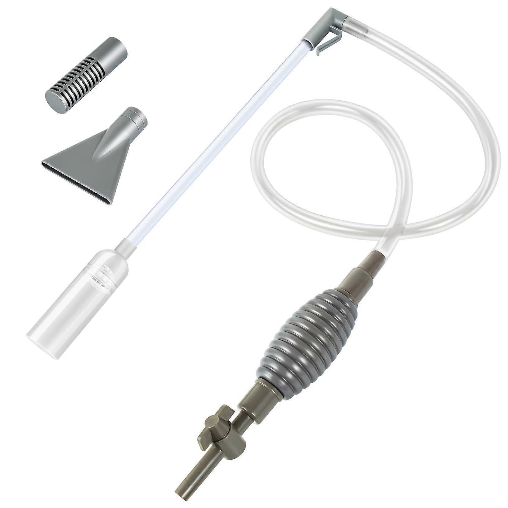 Upgraded 1.7M Water Changer (Gray) Three Suction Heads