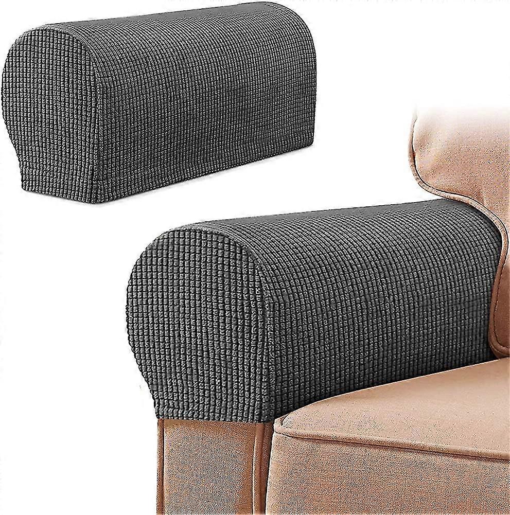Armrest Chair Covers, Set Of 2 Armrest Covers Spandex Stretch Fabric Waterproof