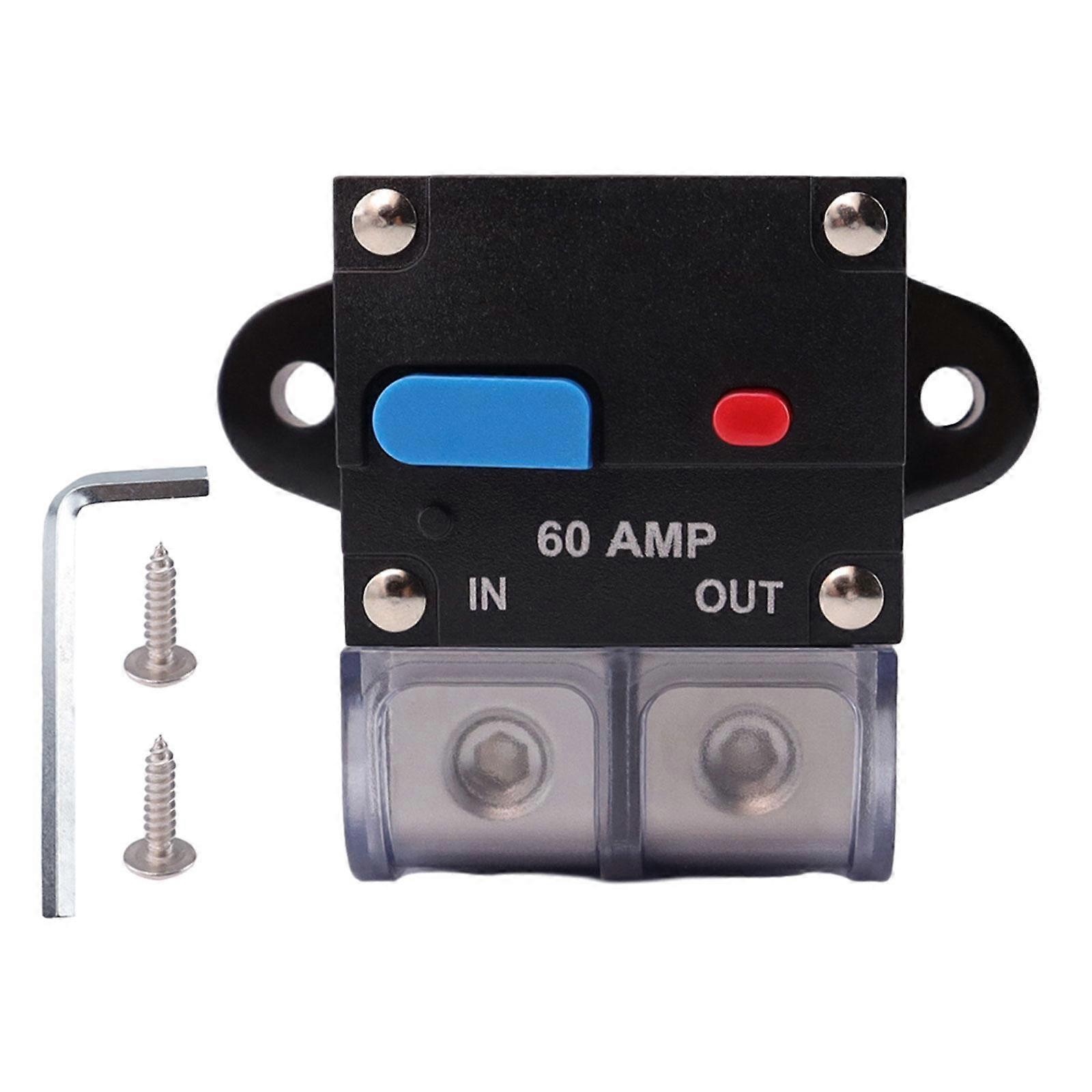 Disjoncteur avec interrupteur à réinitialisation manuelle, protection contre les surtensions réinitialisables