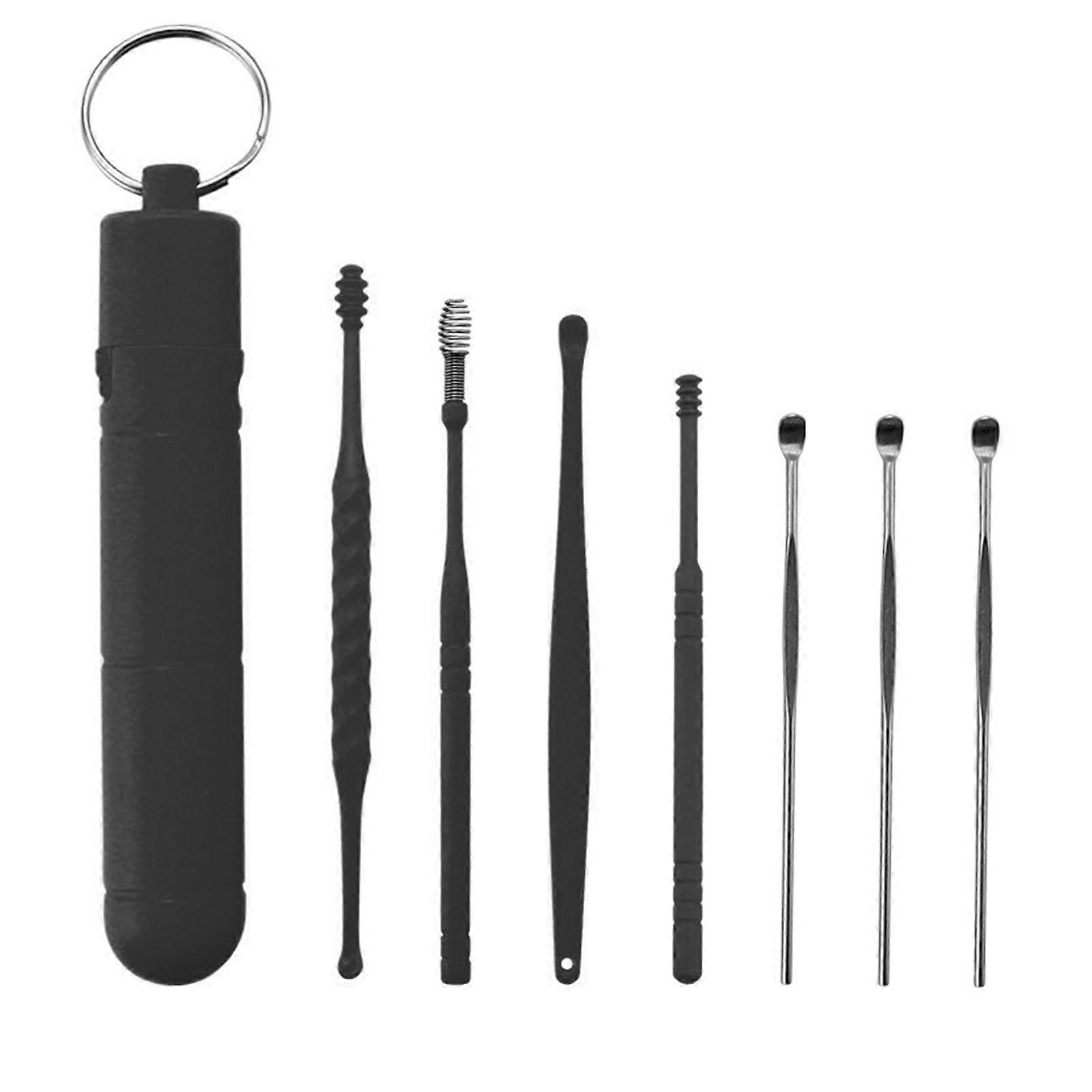 Small And Easy To Carry Spring Earwax Cleaner Tool Set Pu532