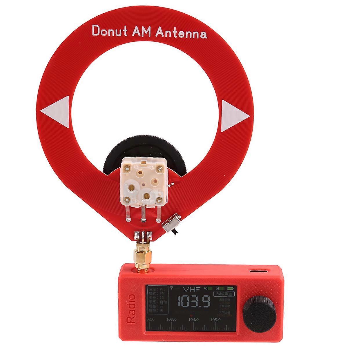 SI4732 1.9inch Radio Receiver 0.5-108MHz Shortwave Radio Receiver HF SW MW VHF Mini SI4732 Radio