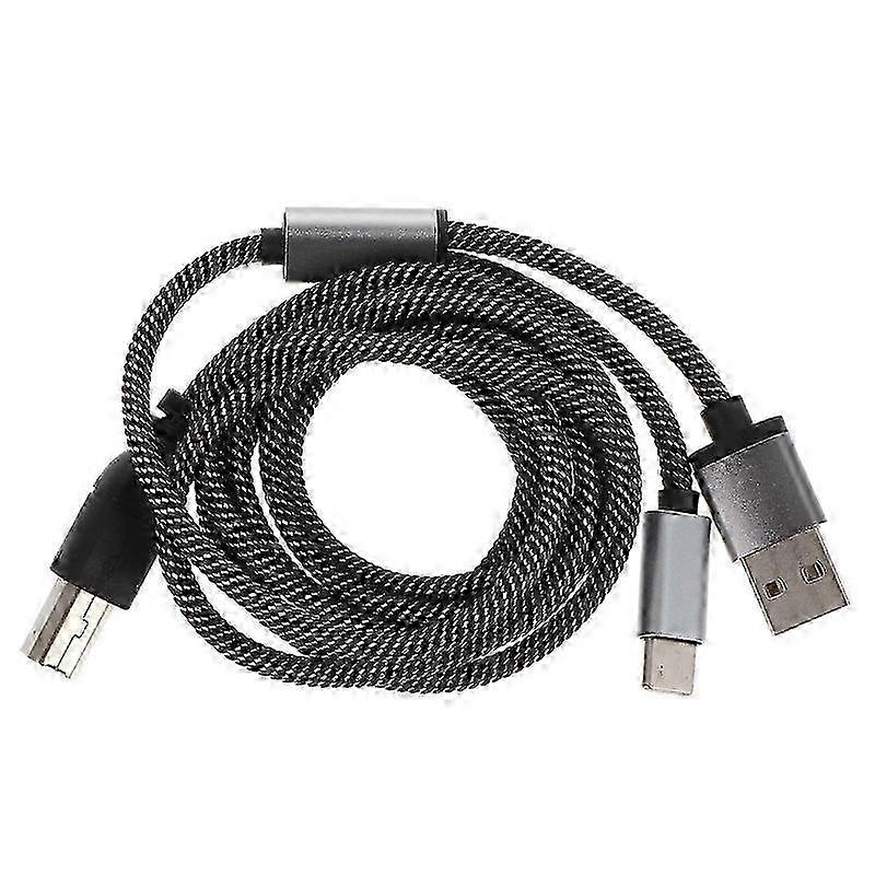 MIDI to USB Adapter with 140cm Cable for Printer and MIDI Connection