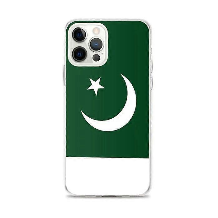 iPhone Case - Multicolored - Pakistan Flag - Flexible - Compatible with iPhone 12 Pro Max - Vertical
