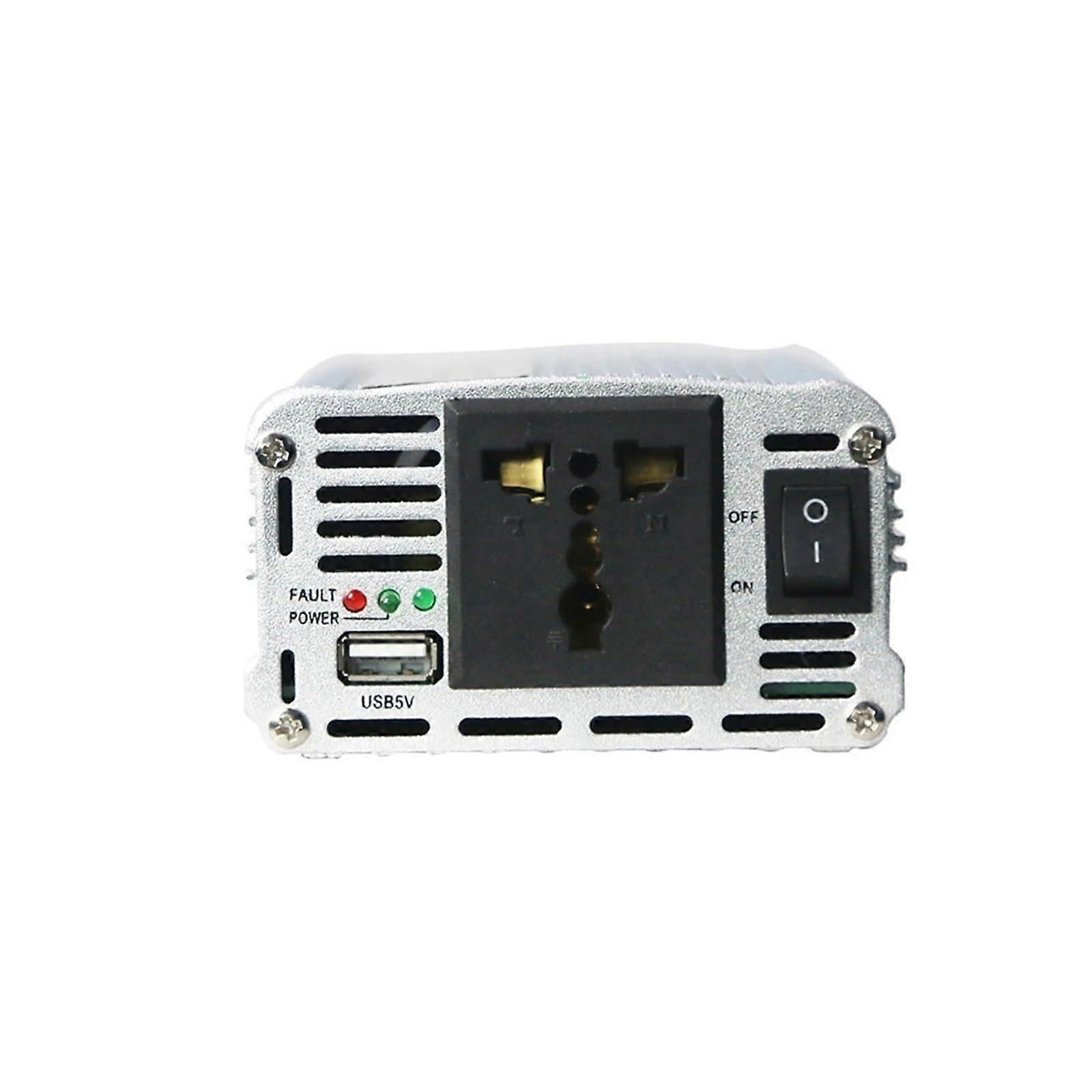 Power Inverter 1500W 12V to 220V 110V Converter with Dual USB Ports, 1000W Continuous Output, Compact Design