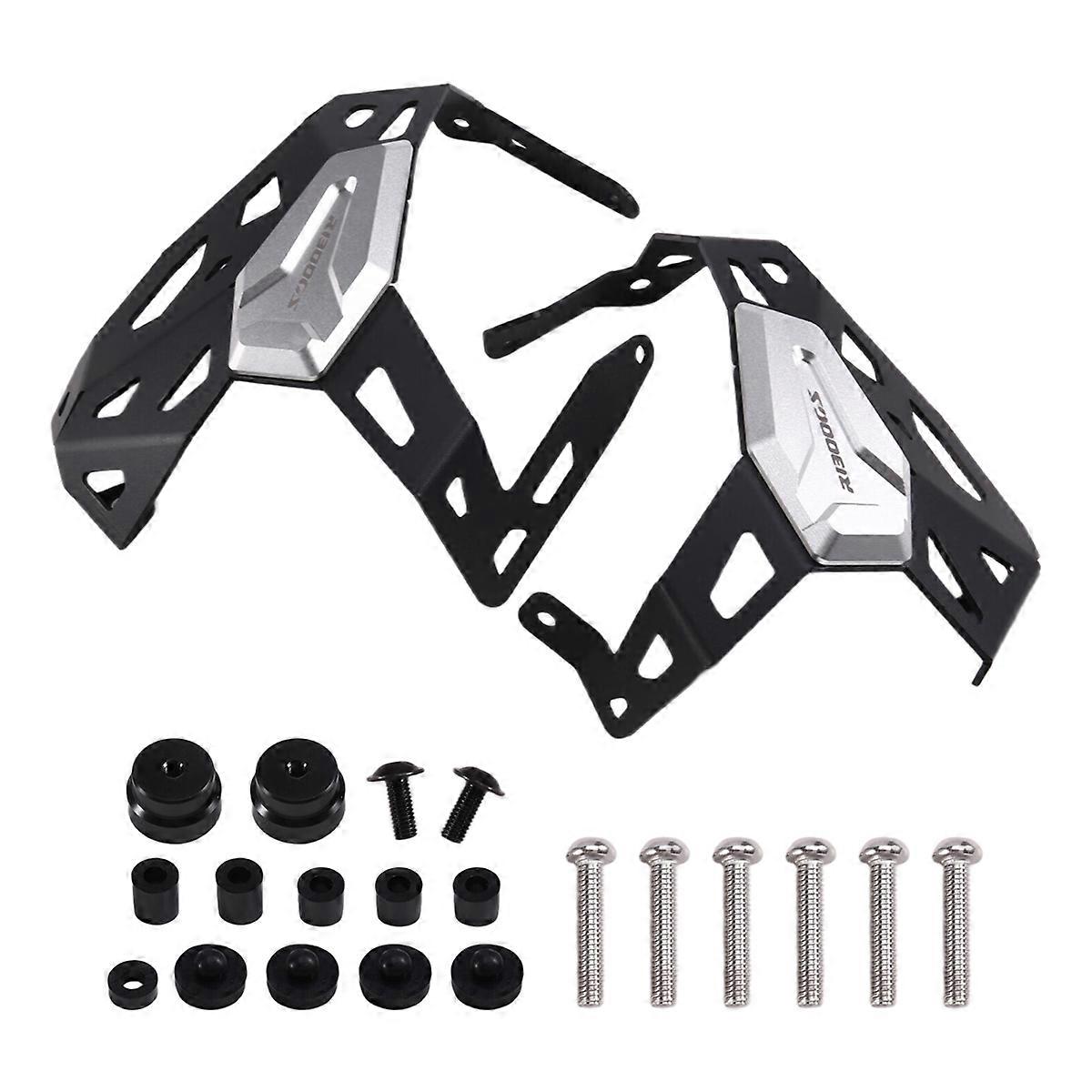 For BMW R1300GS 2023-24 Engine Guard Black+Silver