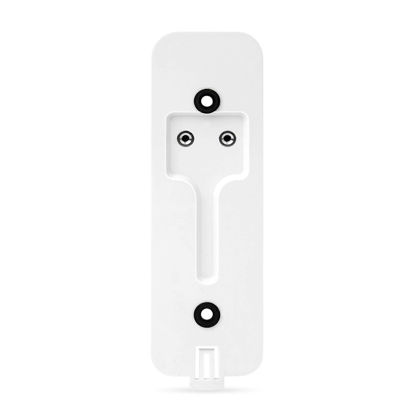 Versatile Backplate Sturdy Backplate Replacement for Video Doorbell Customize Your Doorbell Placement Effortlessly White