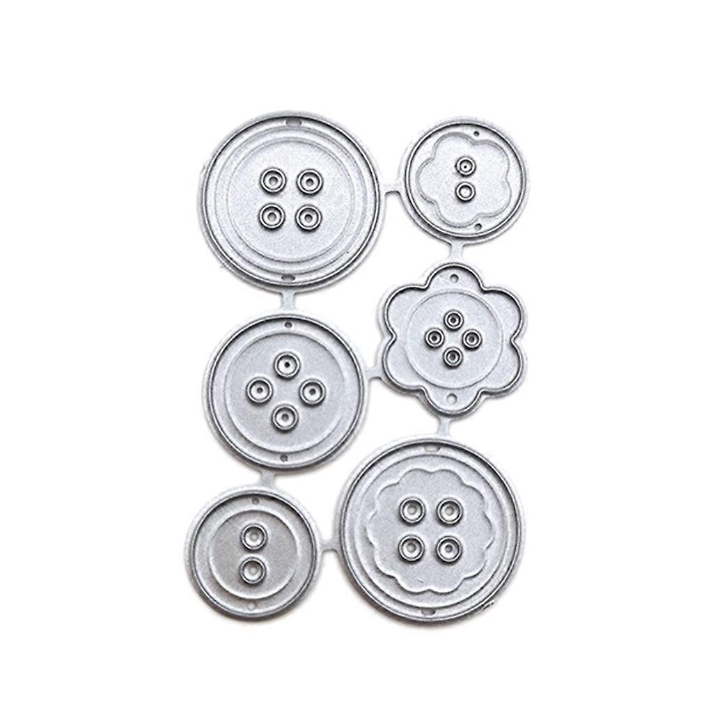 Cutting Dies for Card Making Button Metal Die Cuts Embossing Stencil for DIY Album Paper Cards Art Craft Multicolor