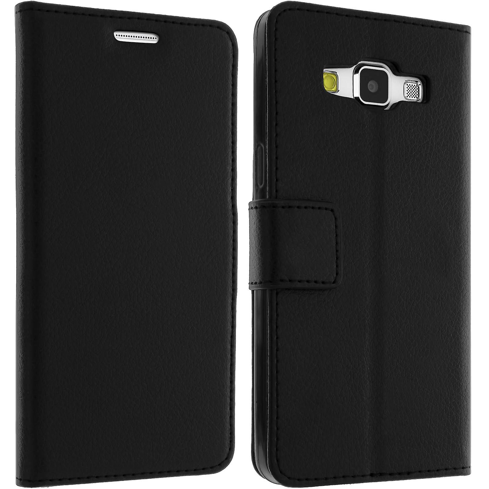 Funda libro billetera para Galaxy A5 - Negra