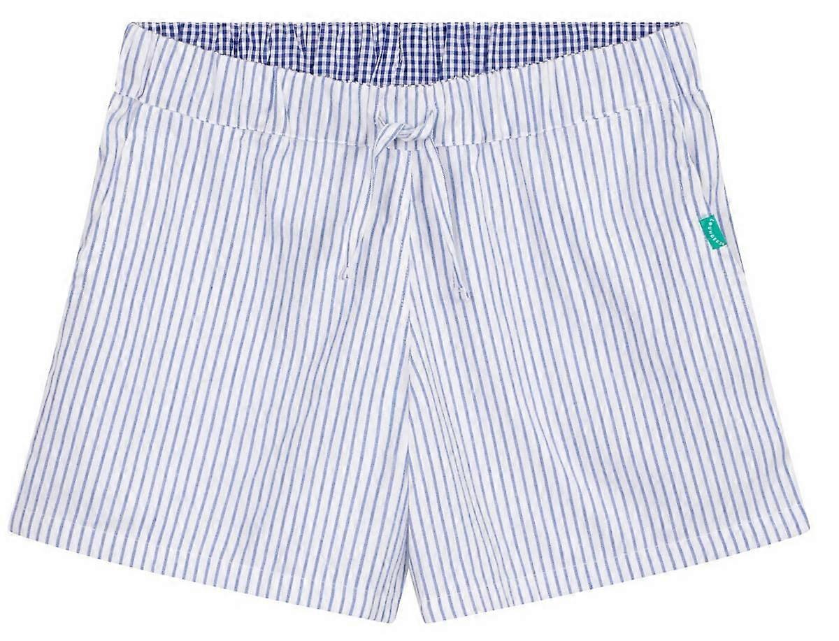 Loungers Monk Seal Short Shorts - Blue/White