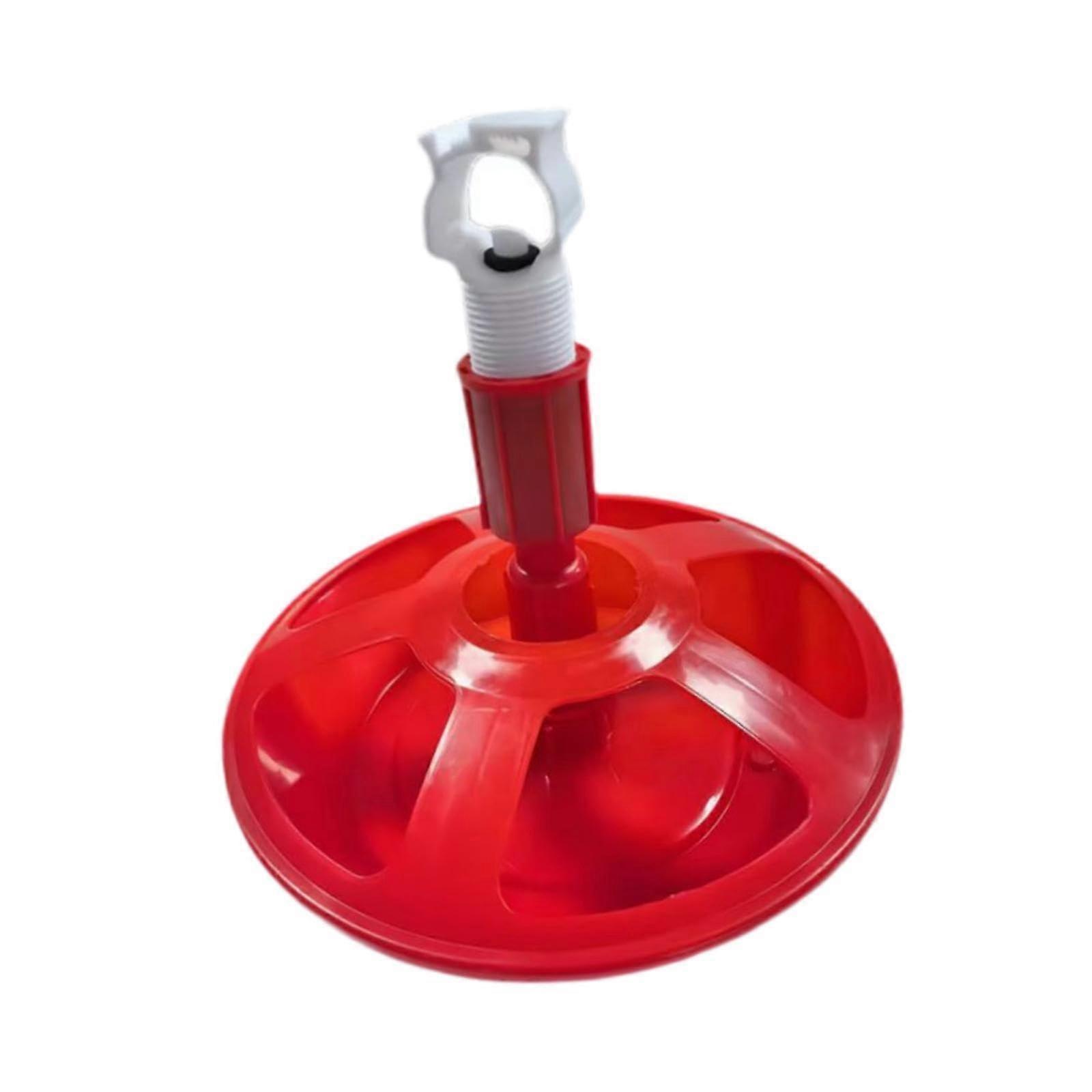 Chicken Drinker Automatic Water Dispenser for Turkeys and Chicks, Heavy Duty Durable Water Bowl with Automatic Filling System