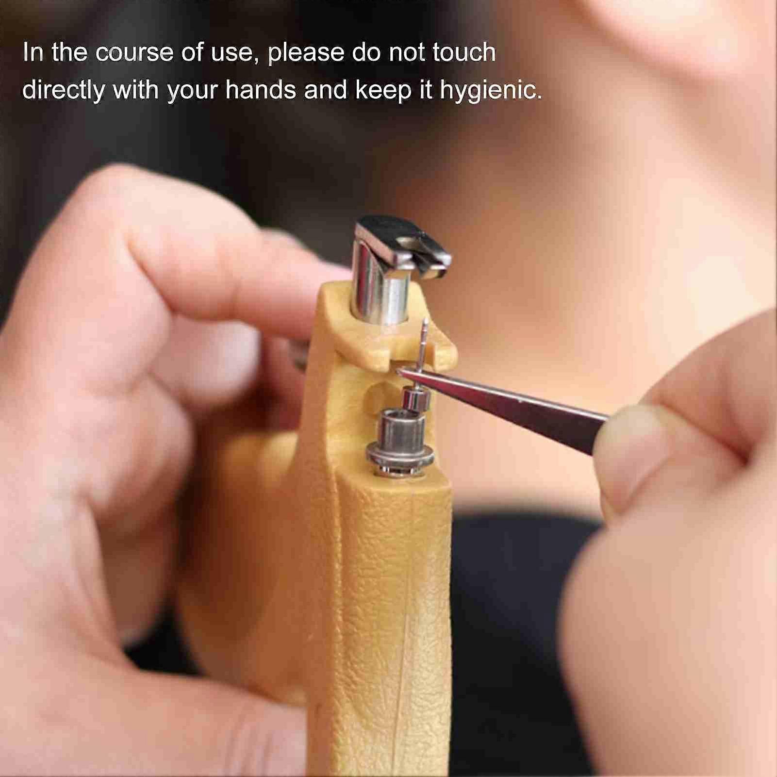 Ear Piercing Kit Easy to Operate Professional Stainless Steel Ear Gun with 24pcs Ear Studs for Salon