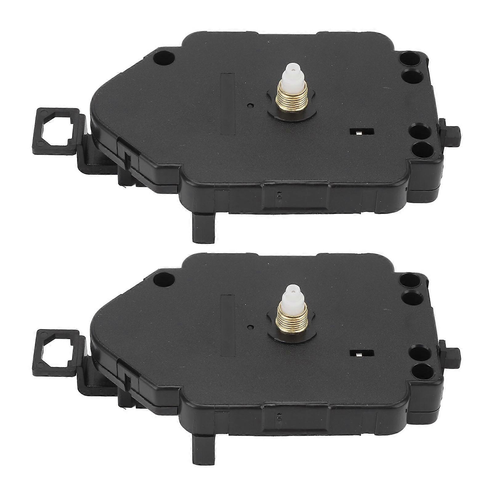 Quartz Pendulum Clock Movement Kit Battery Powered Jump Second Replacement Mechanism with 0.5in Shaft Length for Clock Repair
