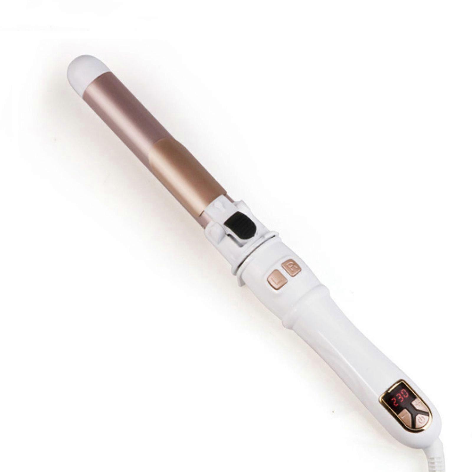 Fers à friser automatiques, bigoudi rotatif automatique, baguette de curling auto-rotative 28mm, ondulation des cheveux des années 30 à chaleur instantanée 110-240V