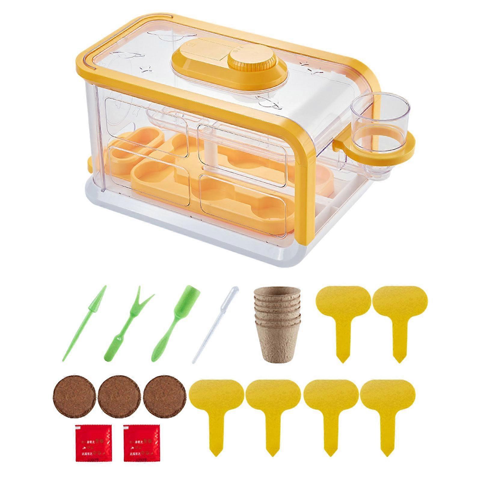 מגשי התחלה לצמחים מגשי גידול צמחים מגש ריבוי ירוק עמיד לשימוש חוזר