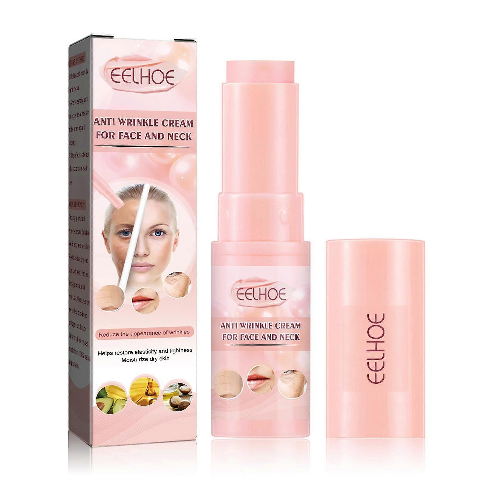 One box (A)$ Deeply moisturizing facial skin, eye and lip lines, moisturizing stick, anti-aging cream stick