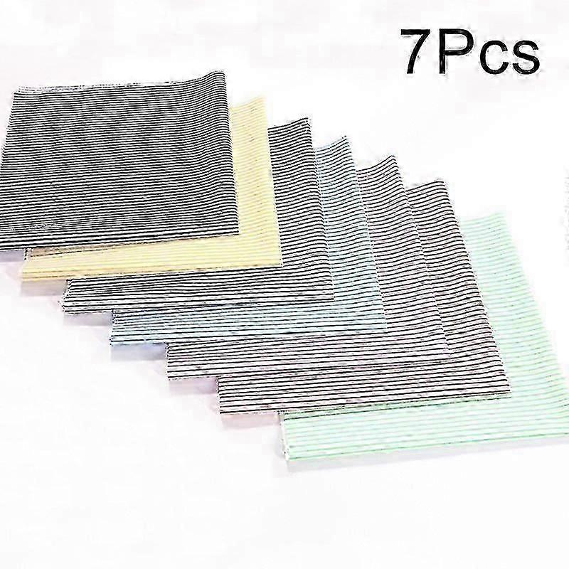 7pcs Flower Pattern Patchwork Fabric Printed Cotton Fabric Pure Cotton Floral Patchwork