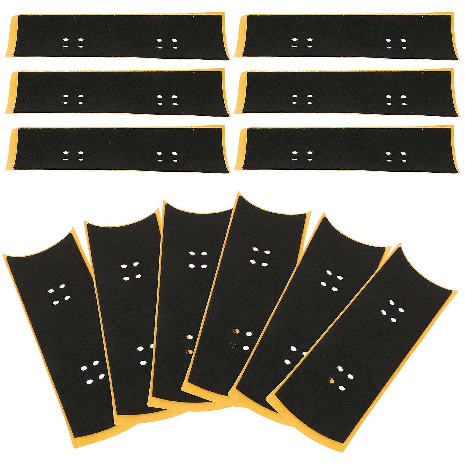 It sounds like you're referring to a product listing or description for **mini finger skateboard grip tape**. Here's a breakdown and possible