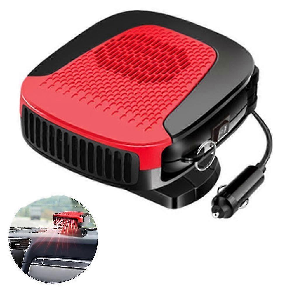 12v Car Heater with Dual Function for Rapid Heating and Cooling, Ideal for Defrosting and Defogging Windows
