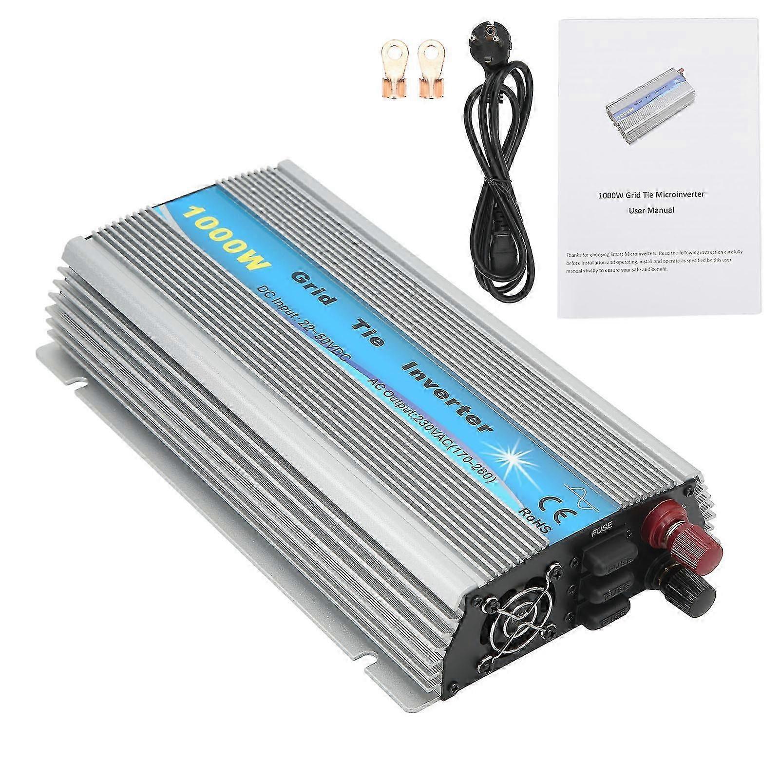 Gti1000w Solar Grid Tie Inverter Solar Pv Inverter Battery Discharge Power Inverter Dc 2250v