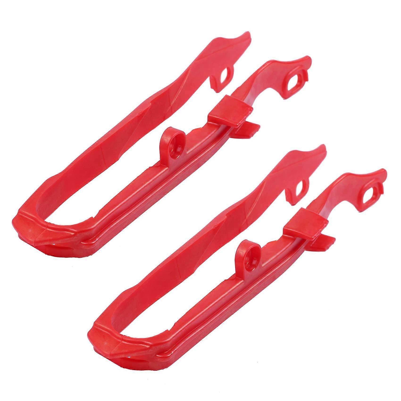 2X Motorcycle Dirt Bike Off-Road Chain Guide for CRF250, CRF250R, CRF450R - Durable Compatibility, High-Performance Design
