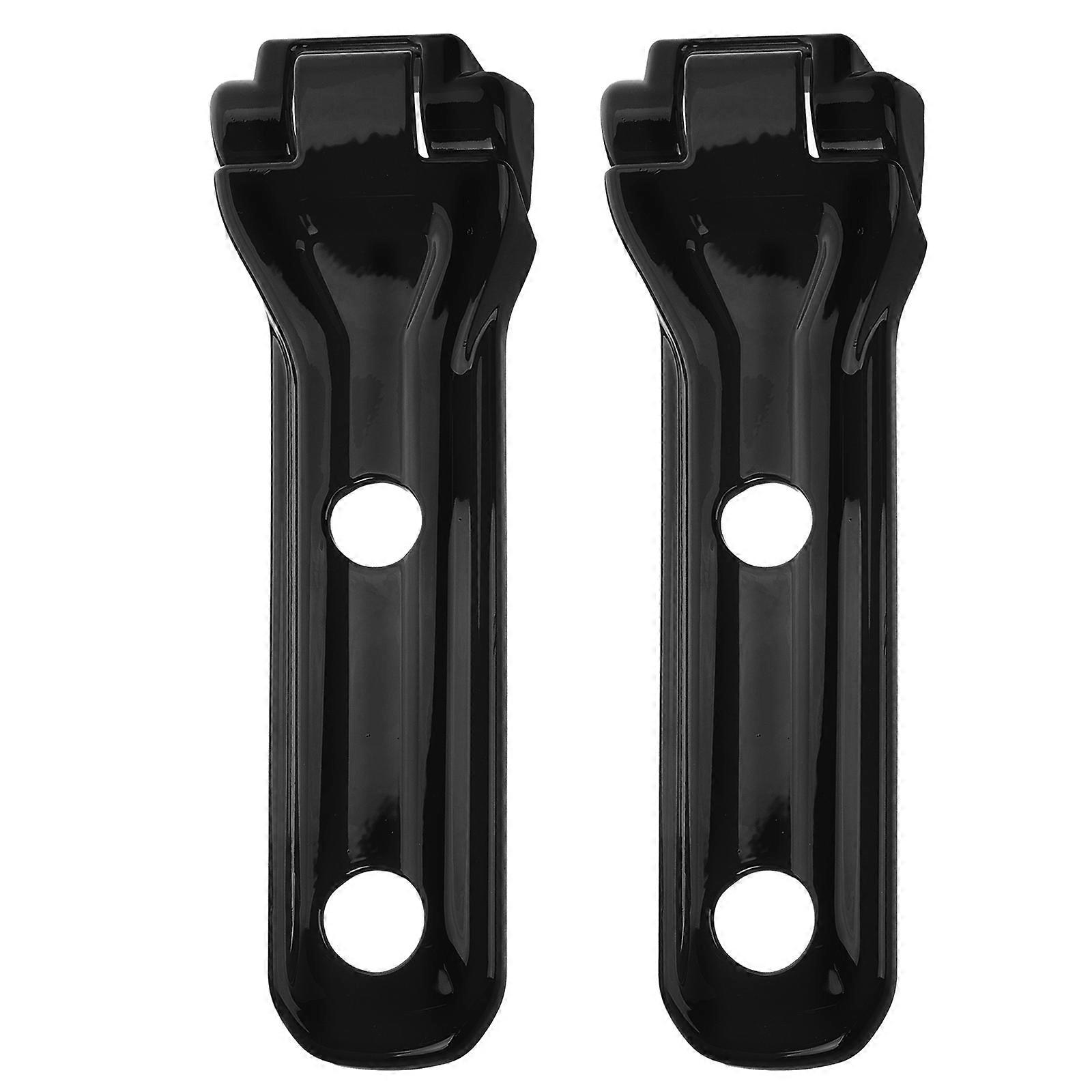 Hinge Cover Door Tailgate Hinge Cover Car Exterior Accessories Everyday Use Black 31.00X9.50X3.00CM Protects Tailgate Hinge 2Pcs