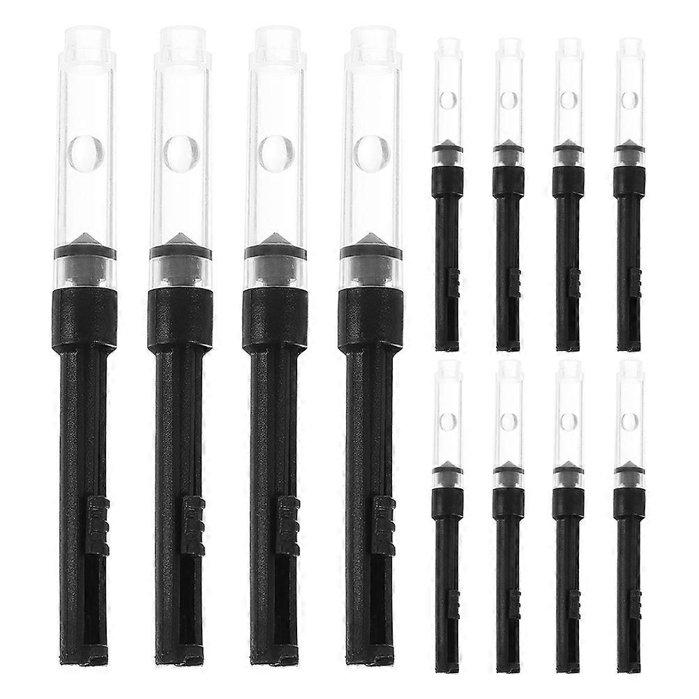 12pcs Fountain Pen Ink Absorber Tubes Ink Filling Tool for Standard Fountain Pens Improves Ink Flow for Office and Art Writing
