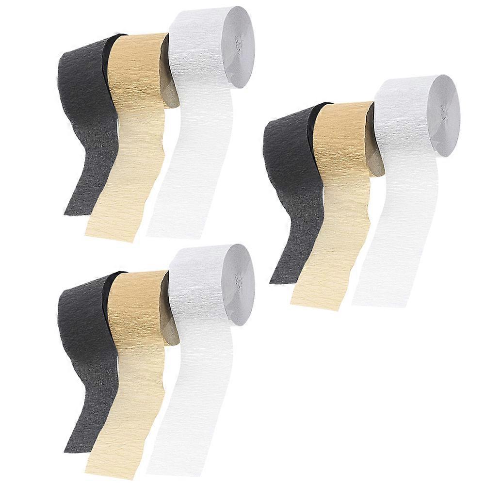 Crepe Paper Streamers For Party Projects Vibrant Colors Rolls