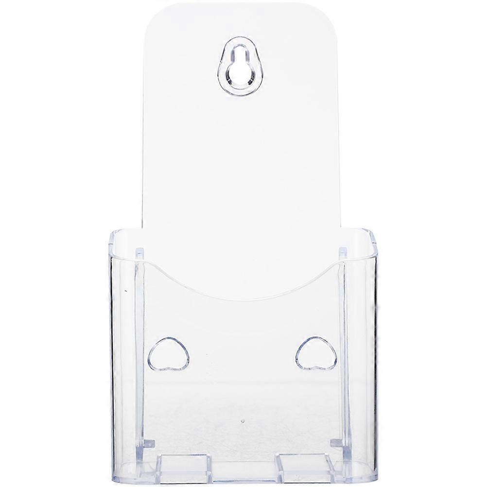 Document Stand Wall Mounted File Holders Office Use Acrylic Material 8.5X10.3X20CM 1Pcs