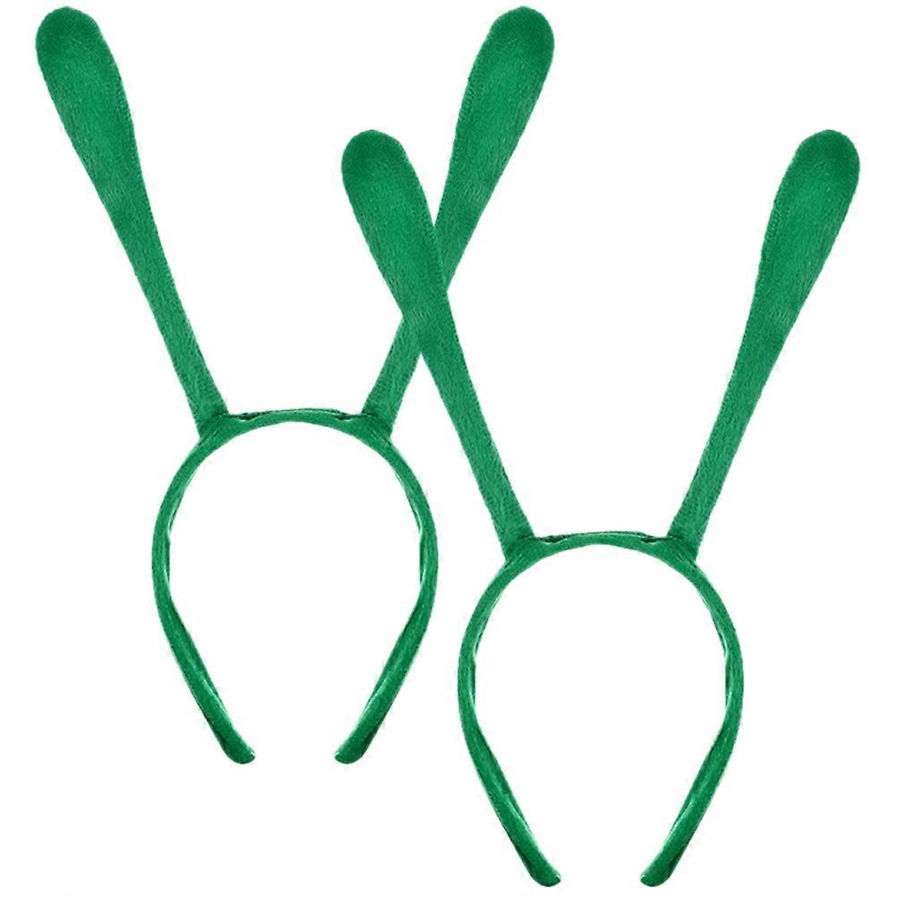 Biedronka Antena Opaska Pszczoła Macki Opaski Występy Zielony 30,00X11,00X2,00CM Obręcz do włosów 2szt