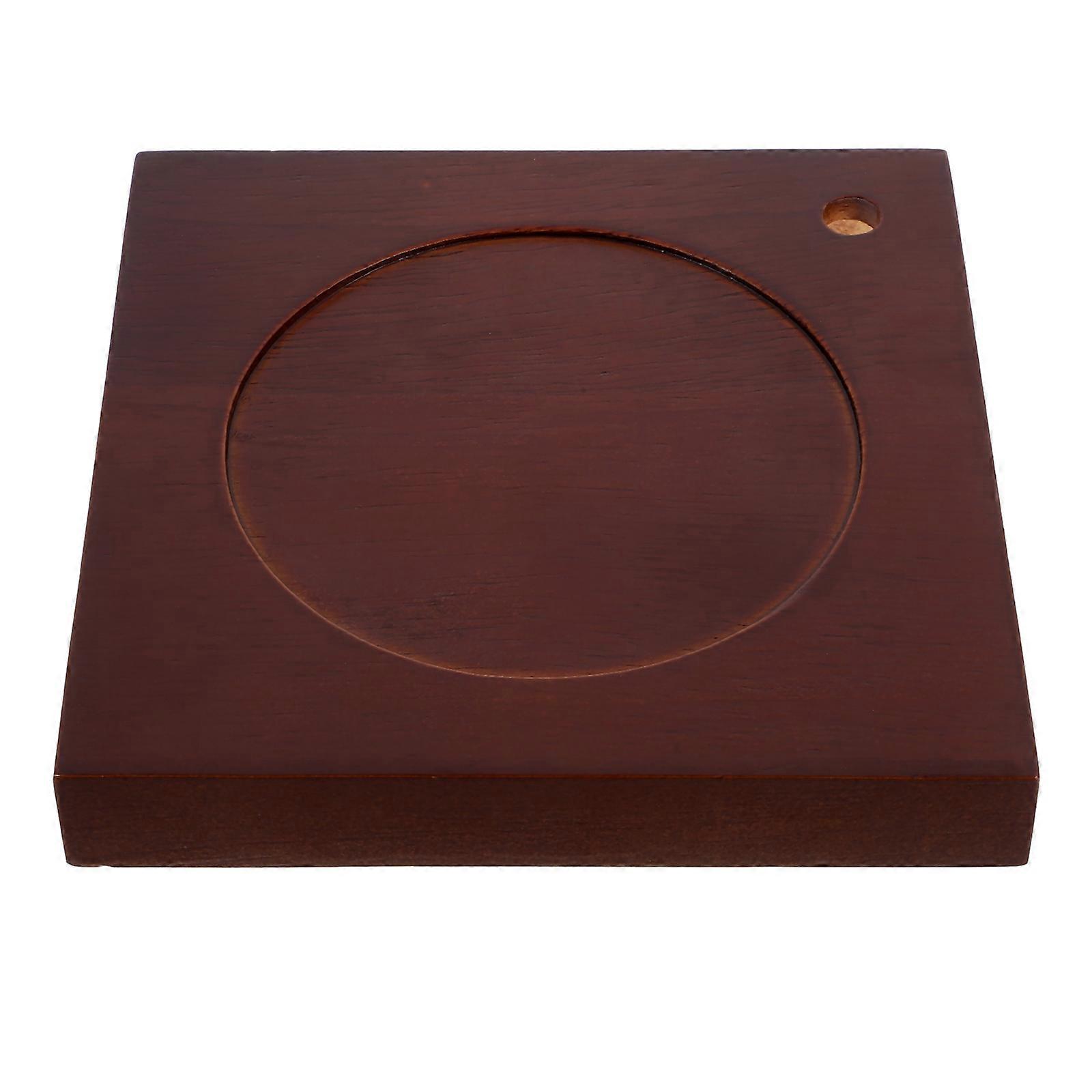 Lamp Bases Only Heat Melt Lamp Base For Home Square Shape Wood 1Piece