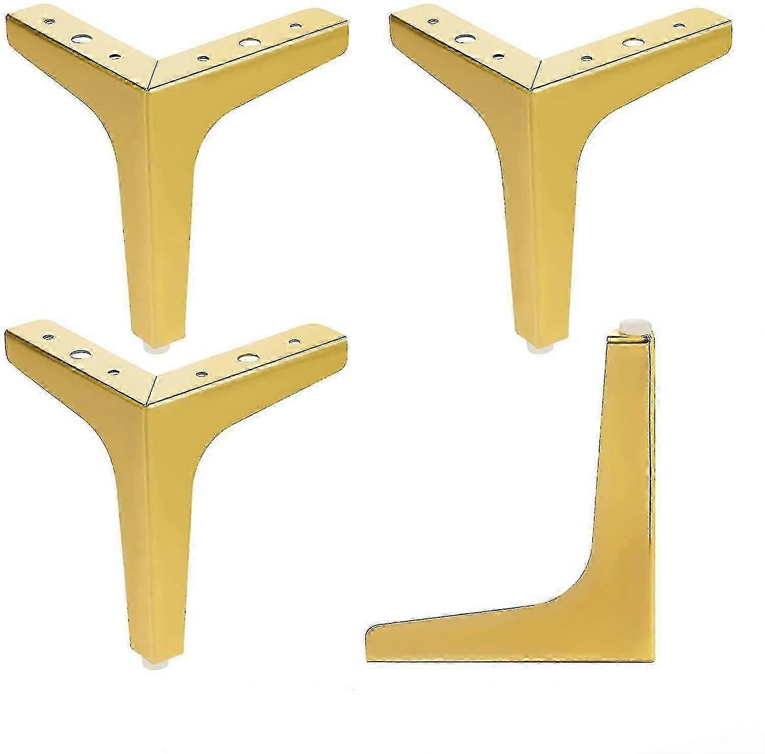 Metal Triangular Furniture Legs Diy Steel Tabg For Table, Dining Table, Wardrobe, Bedside Table