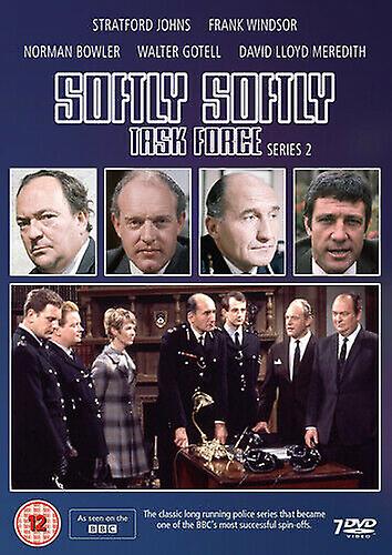 Softly Softly Task Force Series 2 DVD (2016) Frank Windsor cert 12 7 discs - Region 2