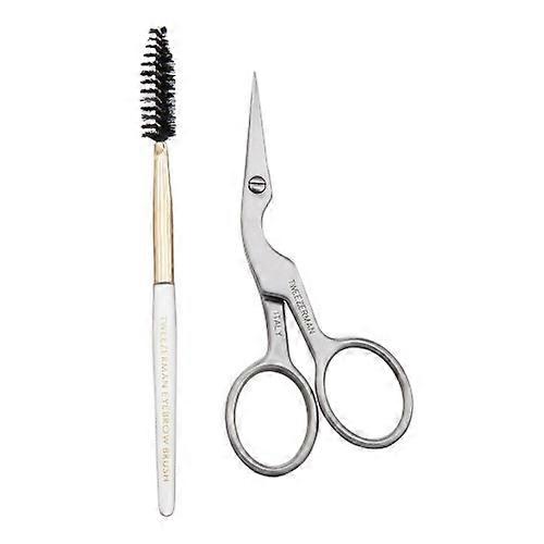 Tweezerman - Brow Shaping Scissors & Brush