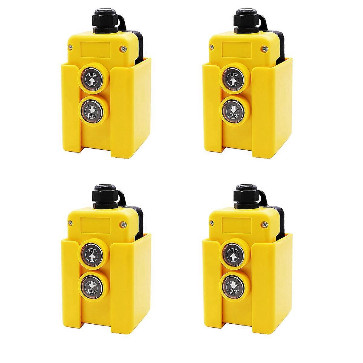 4X Dump Trailer Remote Control Switch 12V DC Up Down Control Switch Hydraulic Pump Power Acting Lift