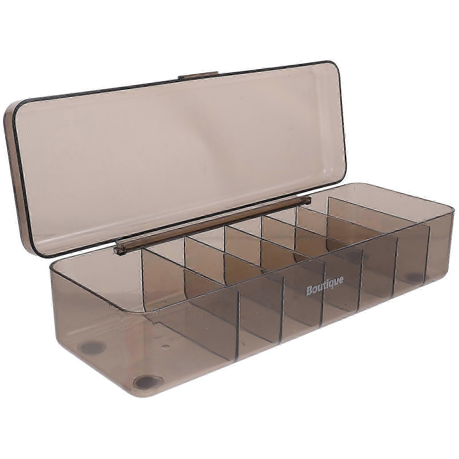 Kaapelinhallintalaatikko elektroniikan järjestäjä Bin 7-paikkainen johdon järjestäjäkotelo