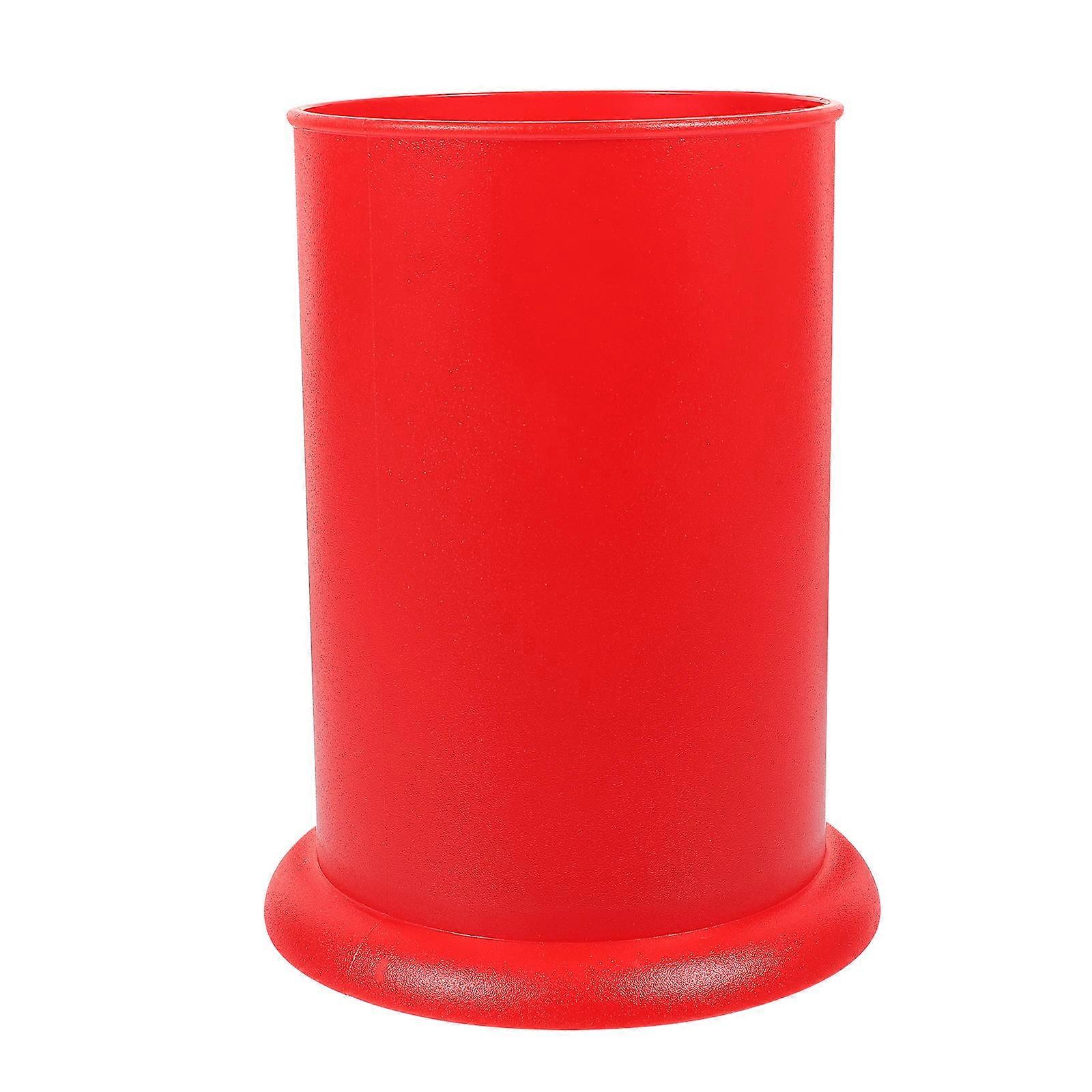 Utensil Accessory Holder for Party Red Plastic 16.5X12.8X12.8CM 1Pcs