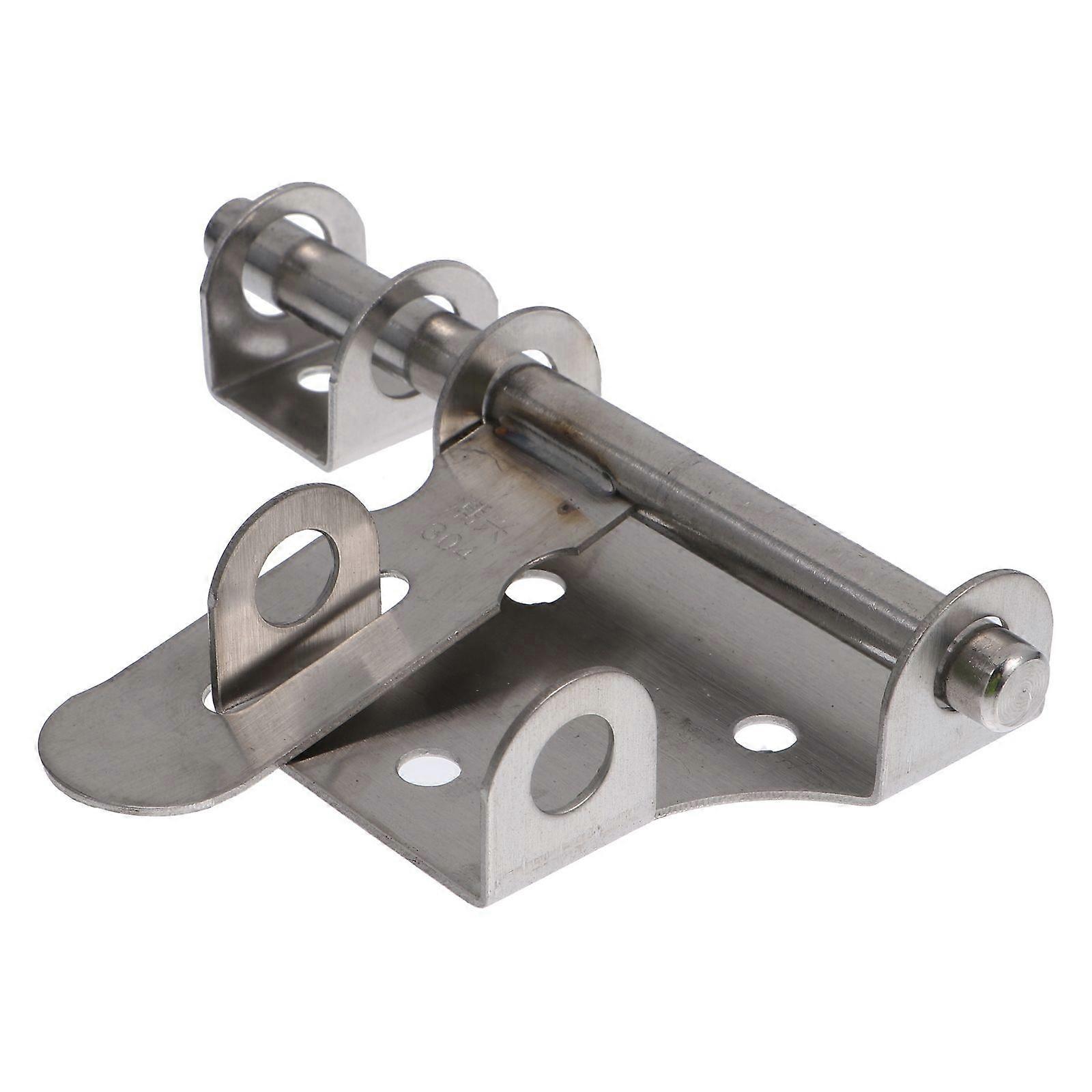 Stainless Steel Door Latch Security Lock for Doors and Windows – Durable, Easy Installation, Polished Edges for Home and Outdoor Use