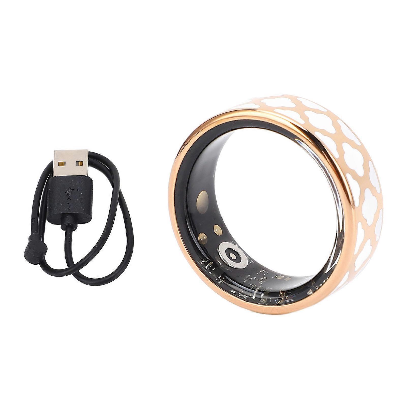 Stainless Steel Smart Health Ring: Exercise Monitoring, Sport Modes, IP68 Waterproof