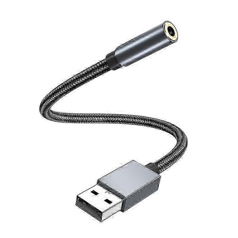 USB-A til 3,5 mm jack lydadapter [jkw]