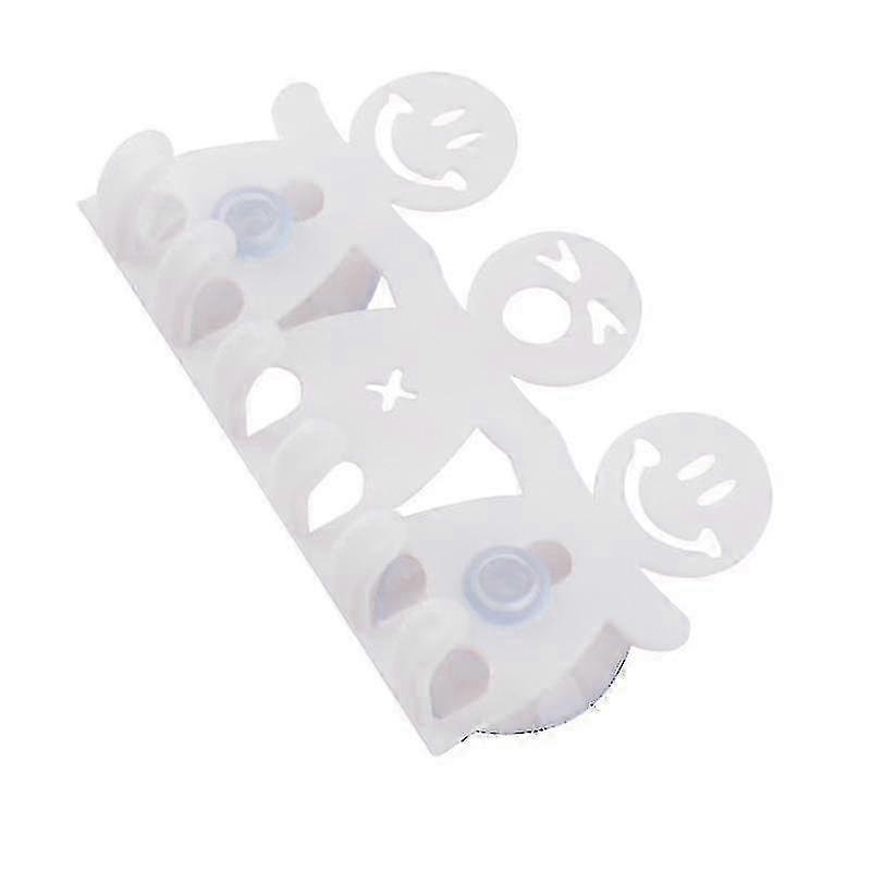 Wall Mount 5 Position Toothbrush Holder