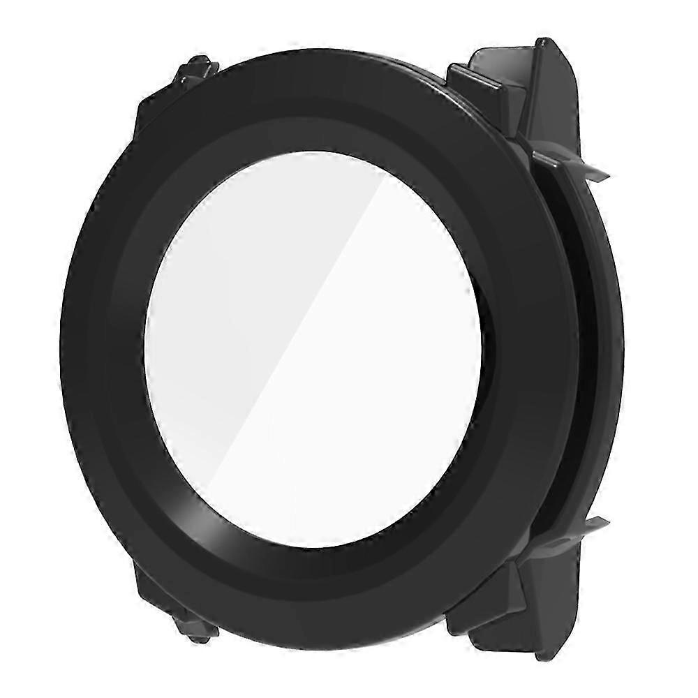 Garmin Instinct 3 50mmスマートウォッチケースPC保護カバー用強化ガラススクリーンプロテクター付きSZRH A-X