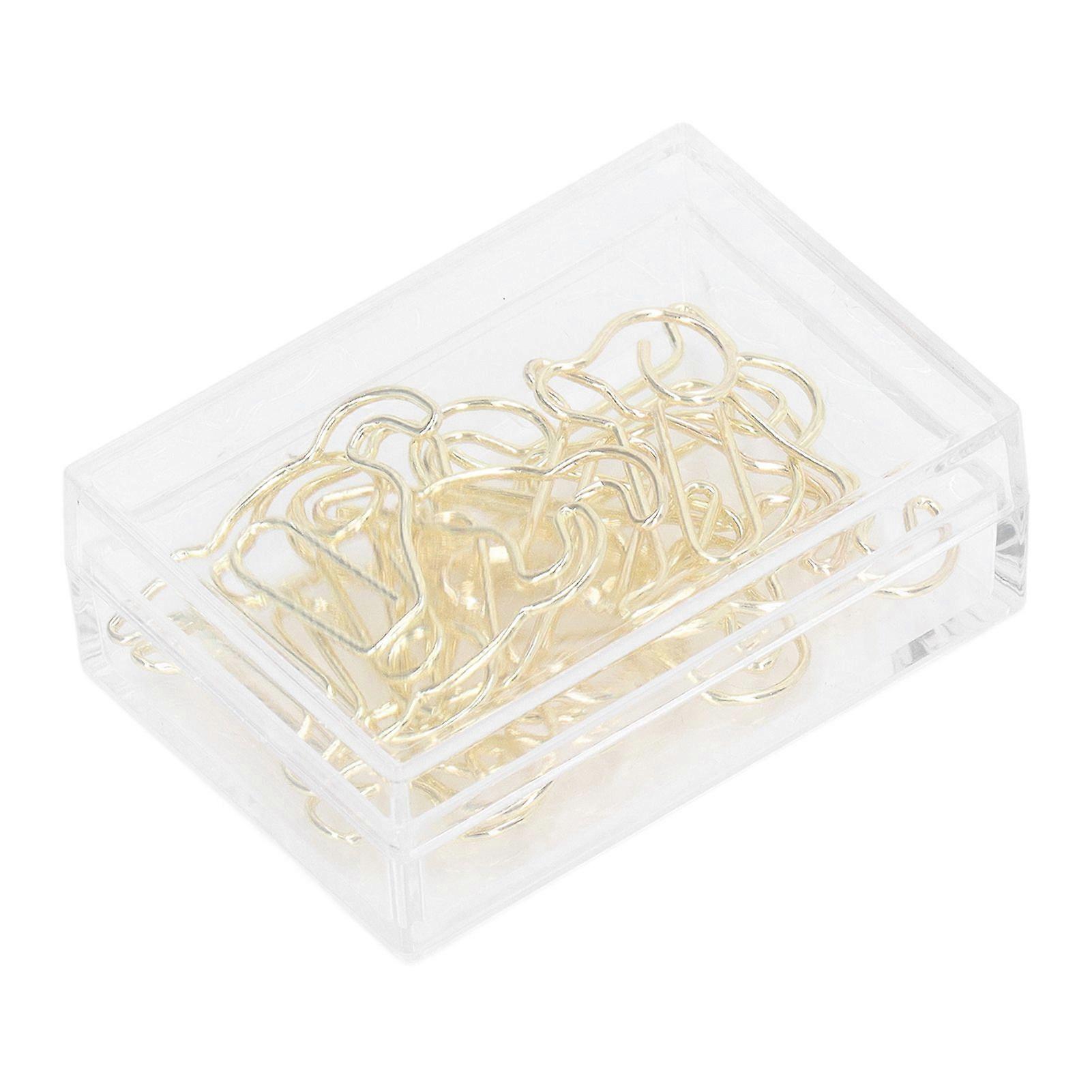 2025 Dernier Modèle 100Pcs Or, Trombones, Métal, Rustproof, Plating Process