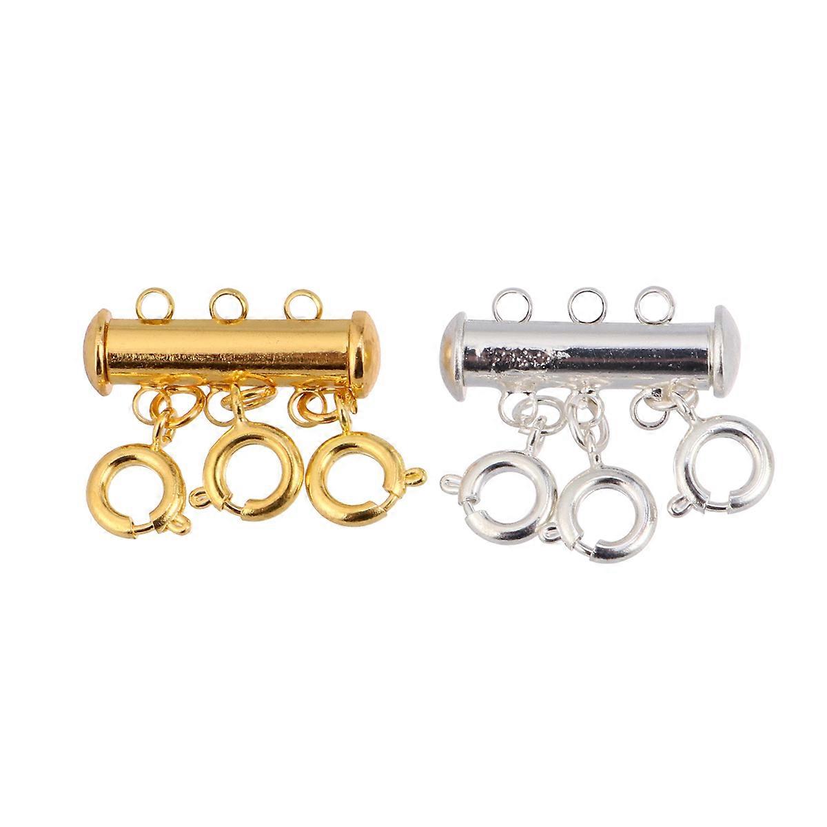 It sounds like you're referring to a product listing or description for **necklace connectors or buckles** used in **DIY jewelry making**. Here's a