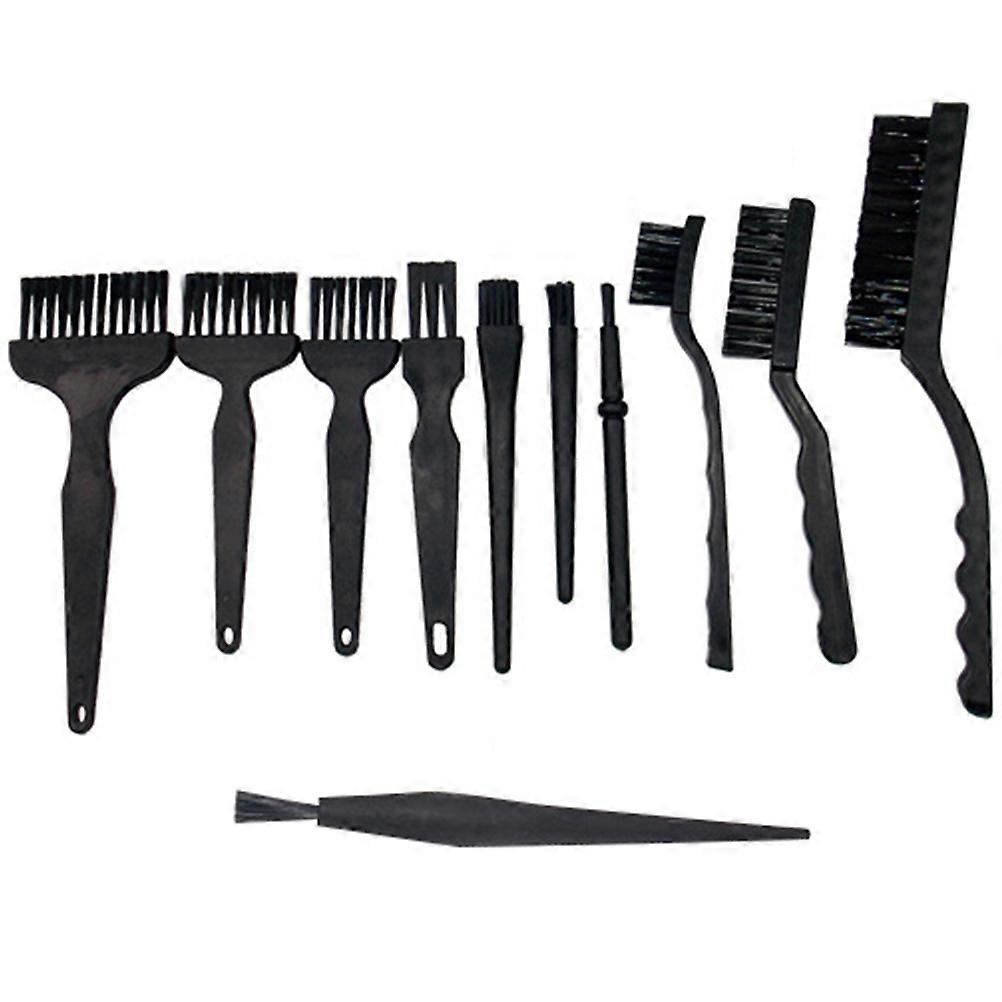 Port Cleaner -Static Brush Set Computer or Maintenance 11Pcs