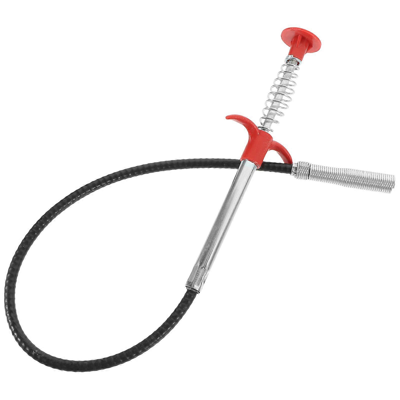 Flexible Drain Cleaning Tool for Bathroom Sink – Effortlessly Removes Hair and Debris, Sturdy and Easy to Use Clog Remover for Clearing Blockages