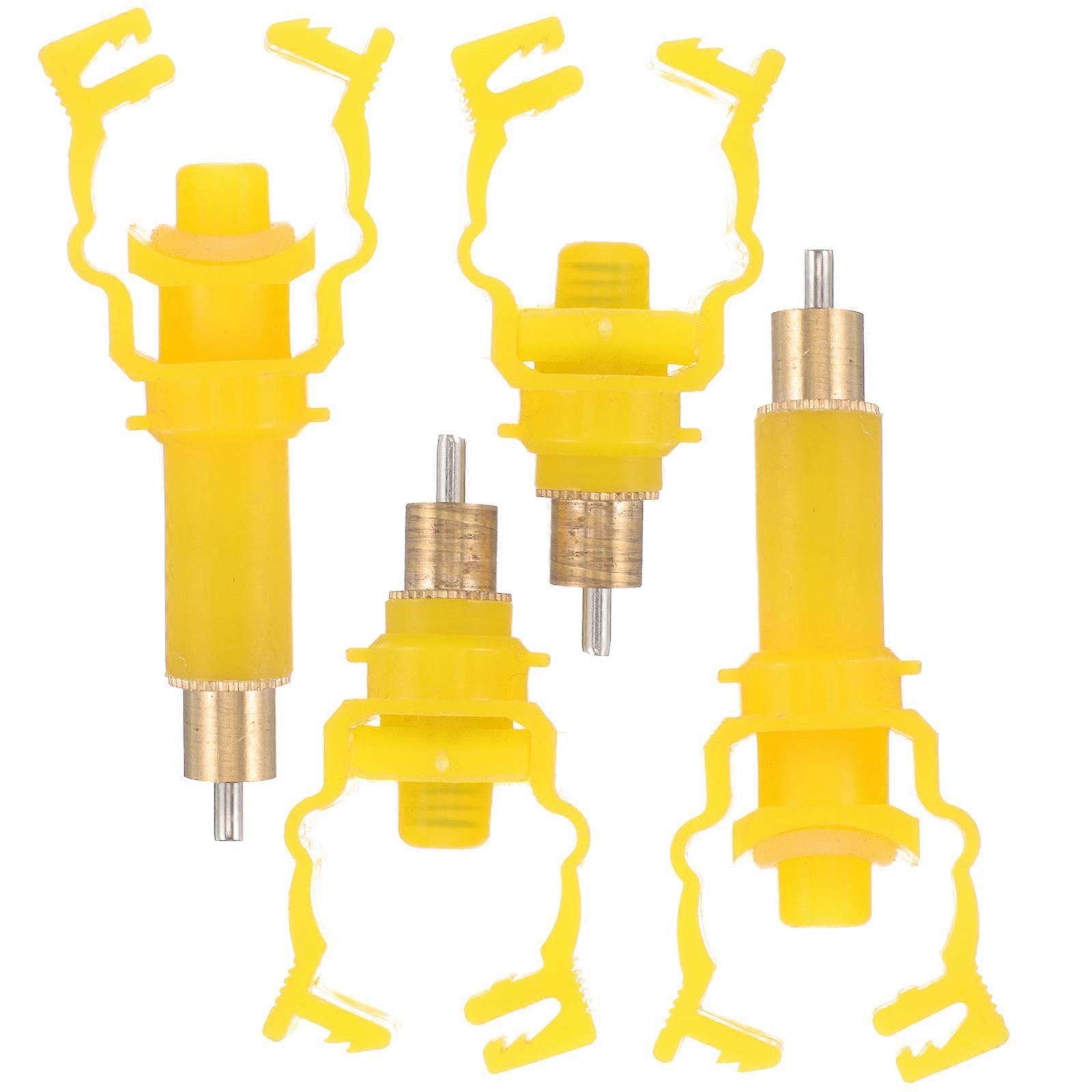 Bunny Feeding Tools Automatic Feeding Watering Small Animals Ferrets Guinea Pigs Rust-Resistant 4Pcs