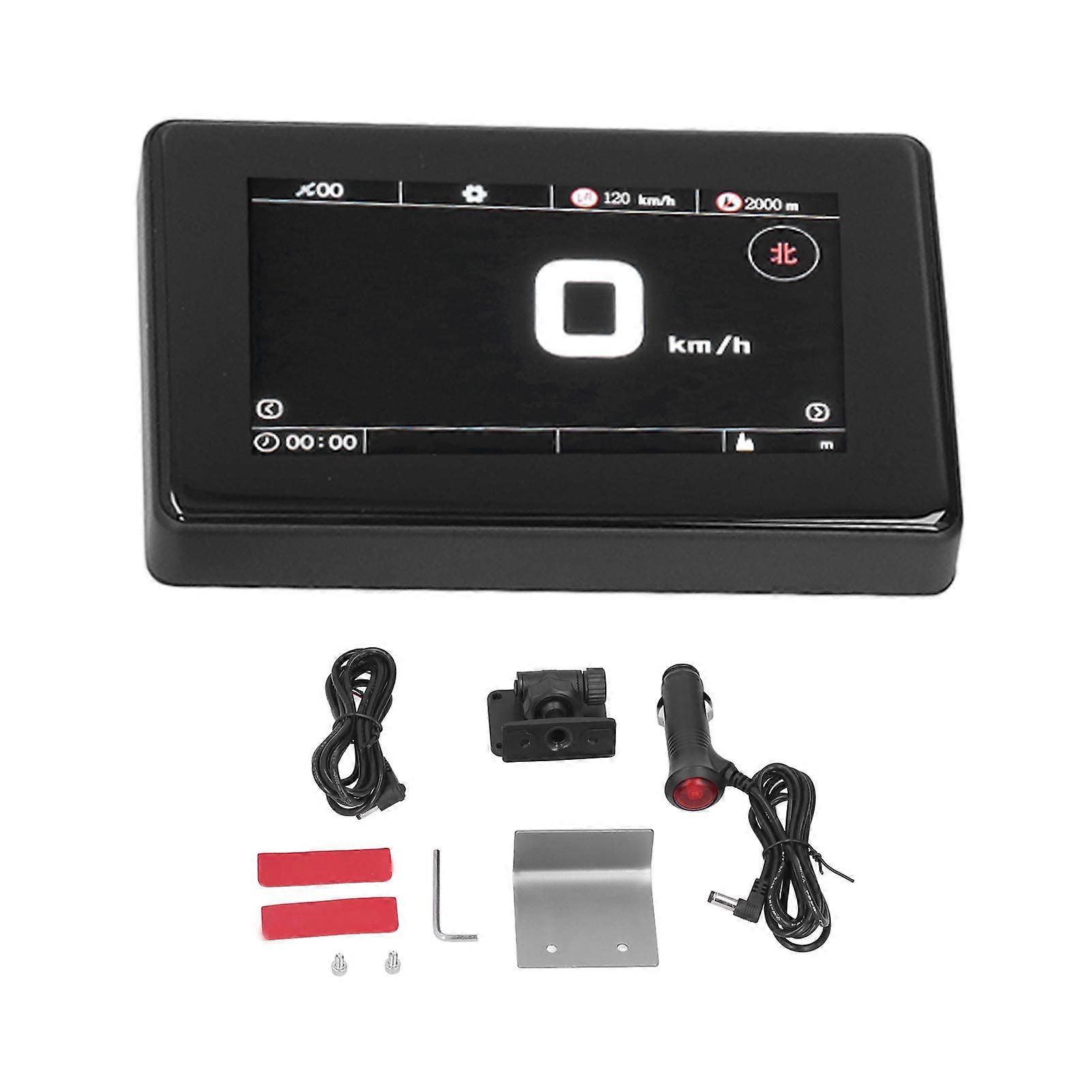 Universale Auto HUD Display Multi Funzione Velocità Carburante Avvertimento Parabrezza Proiettore Sistema