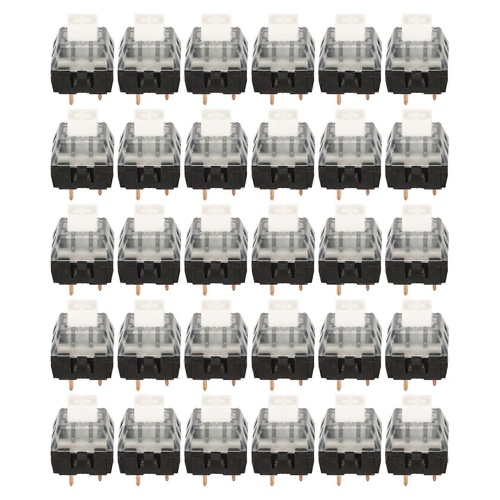 30pcs Mechanical Switches Waterproof Backlight DIY Keyboard Switch for Customizing Keyboards