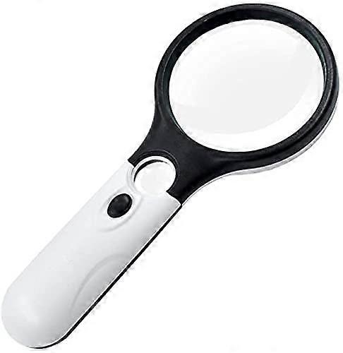 Desk Magnifier Adjustable Hands  Convenient 10X  Resolution Optical Lens Magnifier 75mm HD Reading Magnifier Vision